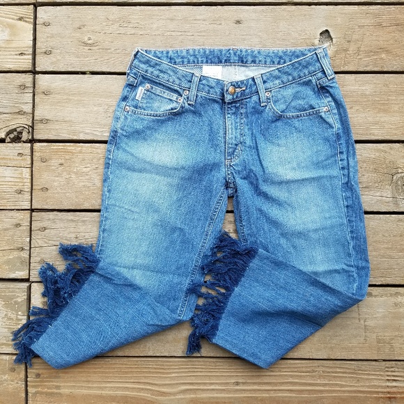Carhartt fringe boyfriend jeans - Picture 1 of 6